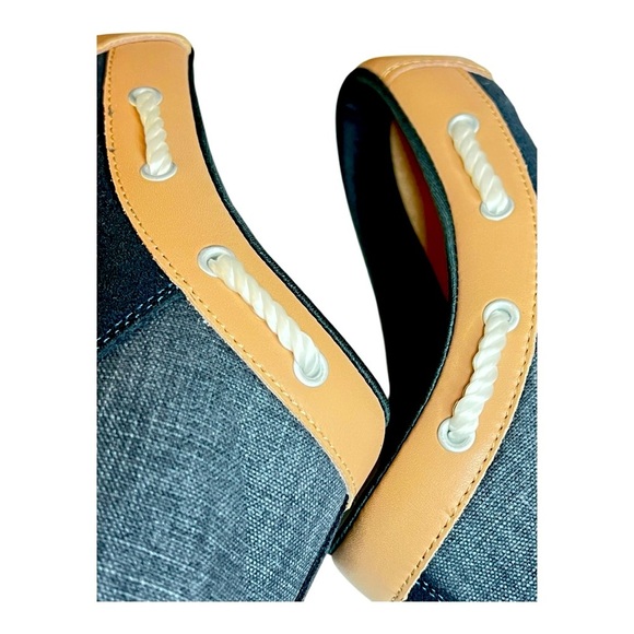 Easy Spirit Women's Travelport 19 Blue Walking Mule Sneakers Preowned Like New - Picture 5 of 9